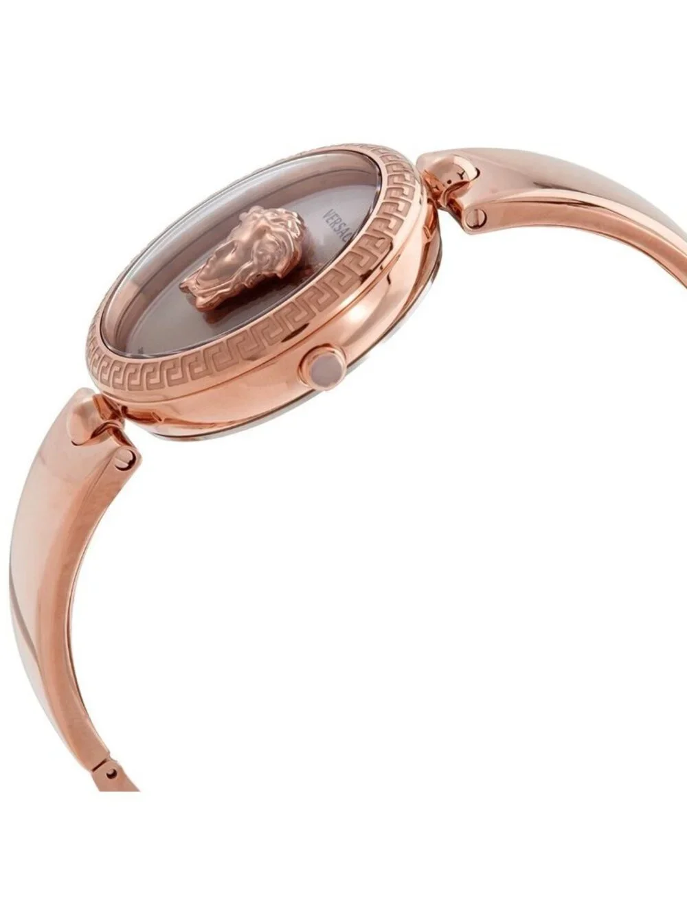 NWT Versace Palazzo Quartz Rose Dial Ladies Watch